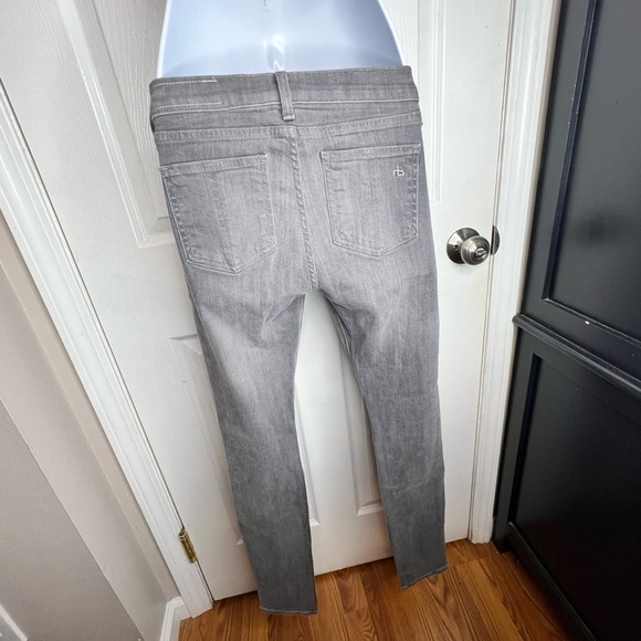 Rag & Bone / Jean Women’s 26 Buxton Gray Skinny Jeans Denim 2 W1502K120 - Picture 5 of 16